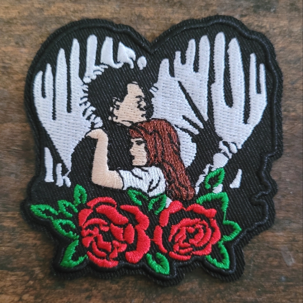 Edward Scissorhands Tim Burton Gothic 1990s Drama Embroidered Iron on Patch